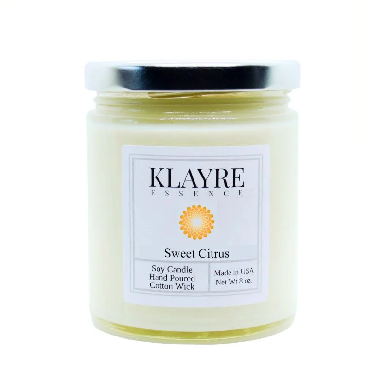 Sweet Citrus Scented Candle