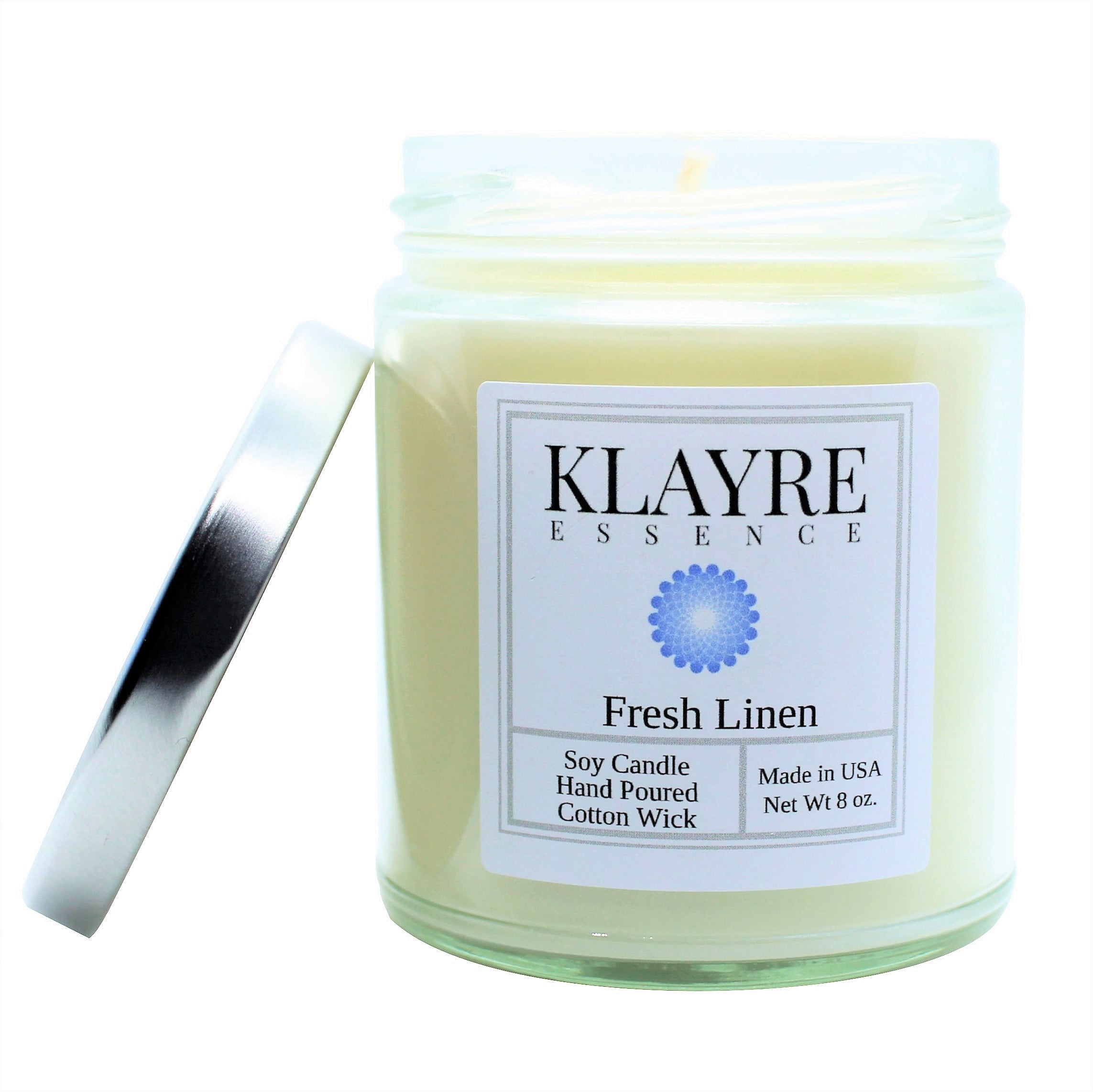 Fresh Linen Soy Wax Jar Candle – Geaux Candle Company